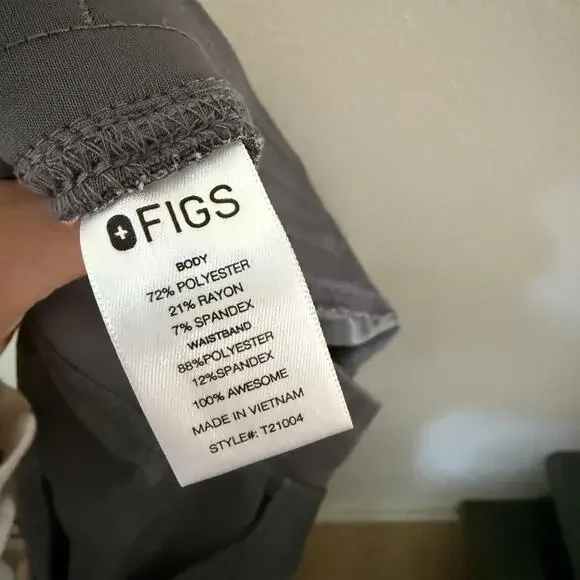 Figs Set in Graphite / Kade Scrub Pants Catarina Top XS - Picture 6 of 6